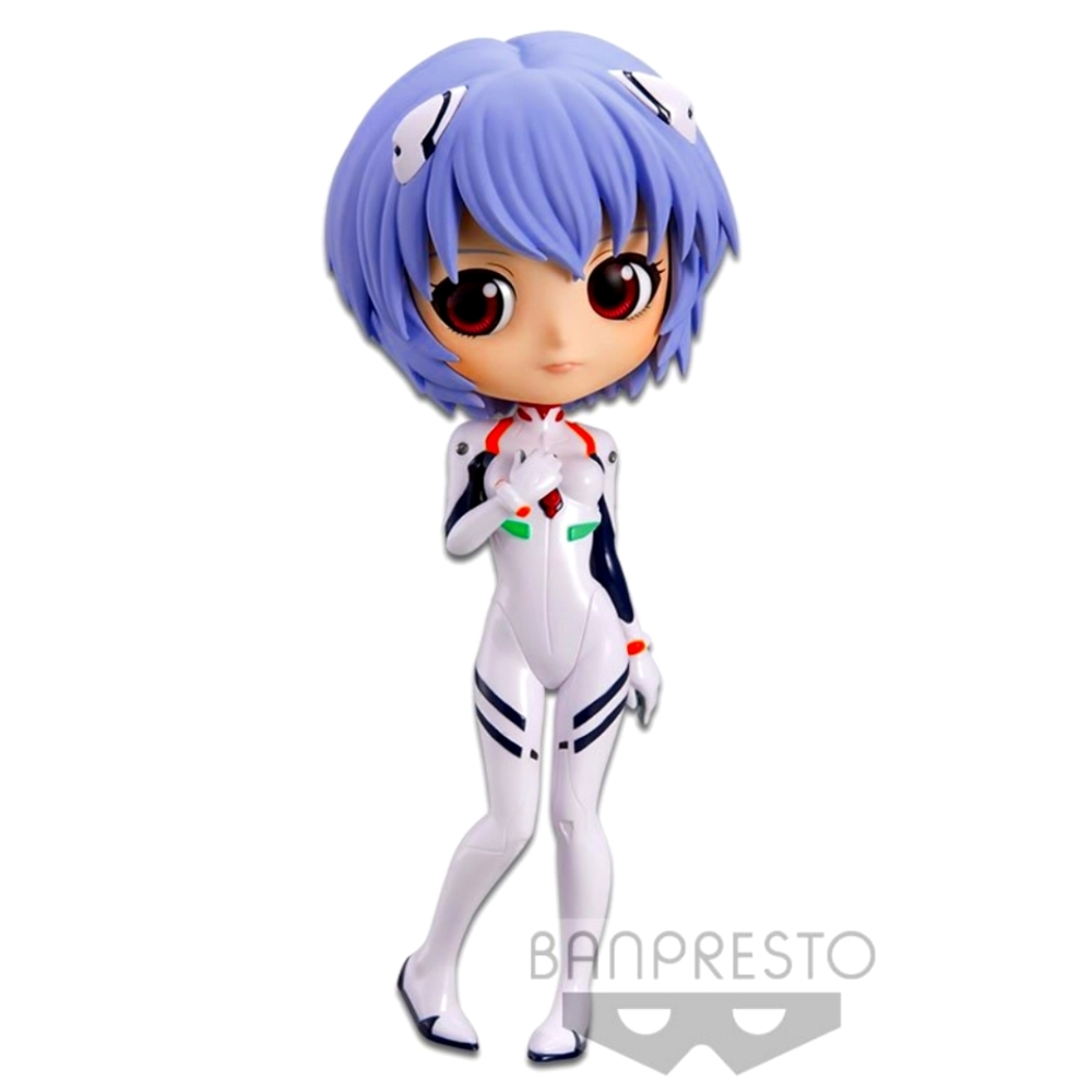 Q Posket Rebuild of Evangelion Rei Ayanami Plugsuit Style